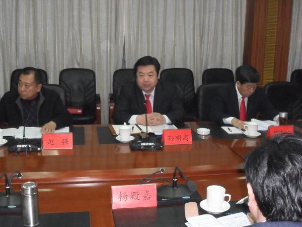 孙明高董事长做详细说明