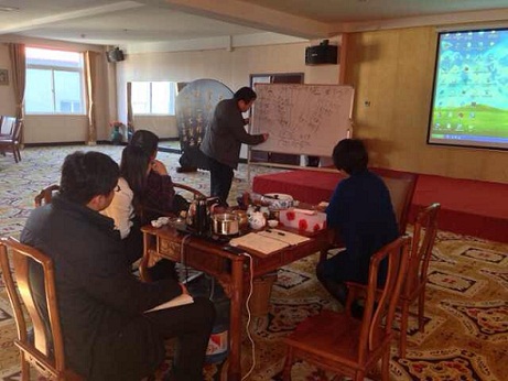 孙明高博士在企业现场分析讲解