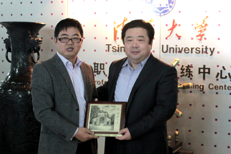 天成集团董事长孙明高博士亲临清华大学讲授《私募股权投资基金实务》