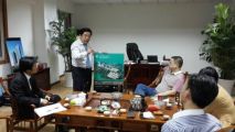 天成同学会孙明高博士一行应邀到“中国软装设计之都”游学