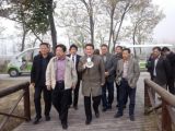 孙明高博士带领数十名企业家在河南上宅集团进行游学指导
