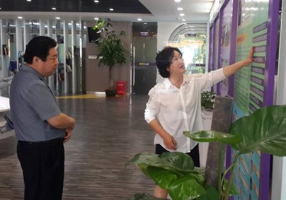 深圳市天成投资集团董事长孙明高先生应邀访问深圳市中小企业公共服务平台
