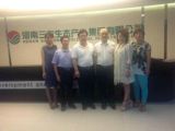 中国天成大学校长孙明高博士应邀参观考察河南三农生态产业集团