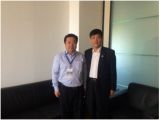 中国天成大学校长孙明高博士与天津大学管理与经济学部李连种书记亲切会见