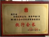孙明高先生被任命为“世界华商（非洲）联合会、中非经济贸易促进会”执行会长