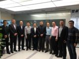 青岛市李沧区人民政府李兴伟区长一行莅临深圳天成投资集团总部考察指导