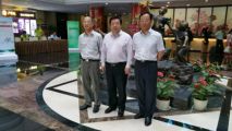 乐天成控股集团考察潍坊学院