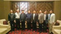 孙明高董事长一行应邀访问考察东营市烟台商会