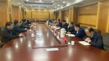 孙明高董事长一行应邀到潍坊青州市考察调研