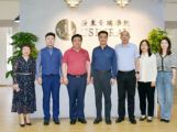 孙明高董事长一行应邀到青瑞教育科技集团参观考察