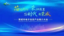 孙明高董事长一行应邀出席荣成市电子信息产业推介大会