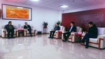 孙明高董事长一行应邀到招远市考察交流