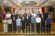 马来西亚世界消费人协会会长拿督杨国伟博士和马来西亚穆斯林友好监督与发展局主席诺曼·康沙米一行莅临我集团考察交流