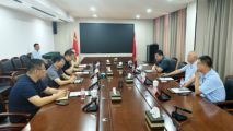 孙明高董事长一行应邀到中国（德州）农业食品创新产业园区考察交流