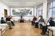 孙明高董事长一行应邀到胶北街道商会考察交流